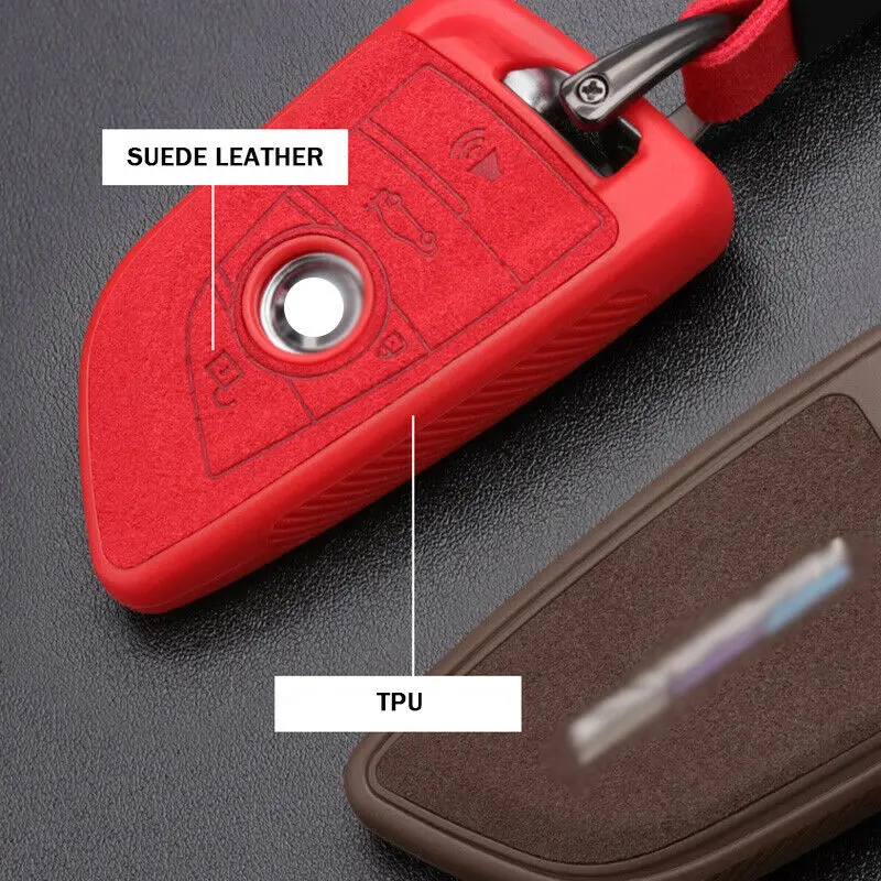 In pelle di TPU Copertura Della Cassa Chiave Dell'automobile Borsette Per BMW X1 X3 X5 X6 X7 1/3/5/6/7 Serie G30 G20 G32 G11 F20 Z4 F48 F39 G01 G02 F15 F16 G07 - H068531aed92348cf8ea20c4019c4c31bi