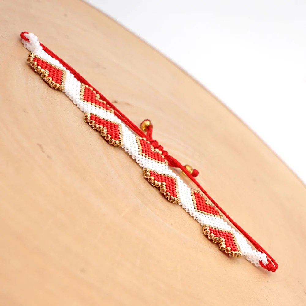 Go2boho браслет для женщин Pulseras Mujer Moda Femme MIYUKI Сердце Браслеты 3D сердце ювелирные изделия богемный Hadndmade ткацкий станок бисер