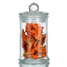 5 шт бытовые герметичные прозрачные банки Большие цилиндрические стеклянные банки для специй Герметичные банки для хранения со стеклянной крышкой для кухни