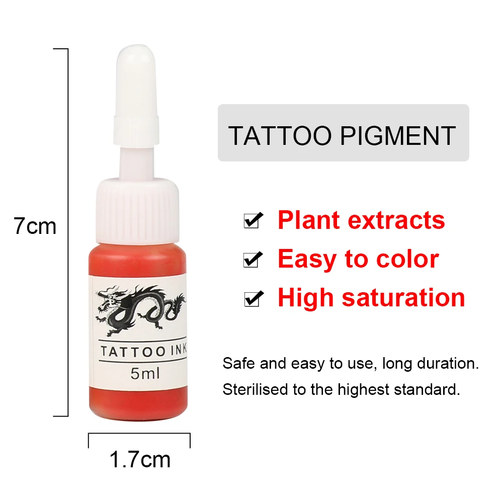Kit conjunto de tinta caneta tatuagem rotativo