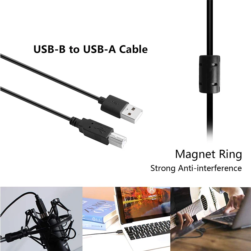  MAONO AU-A04 USB Microphone Kit 192KHZ/24BIT Professional Podcast Condenser Mic for PC Karaoke Yout