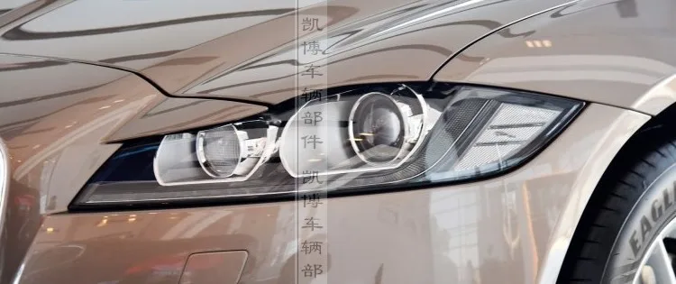 Крышка фары автомобиля для 16-19 Jaguar, корпус фары автомобиля, прозрачный корпус лампы, стеклянная крышка