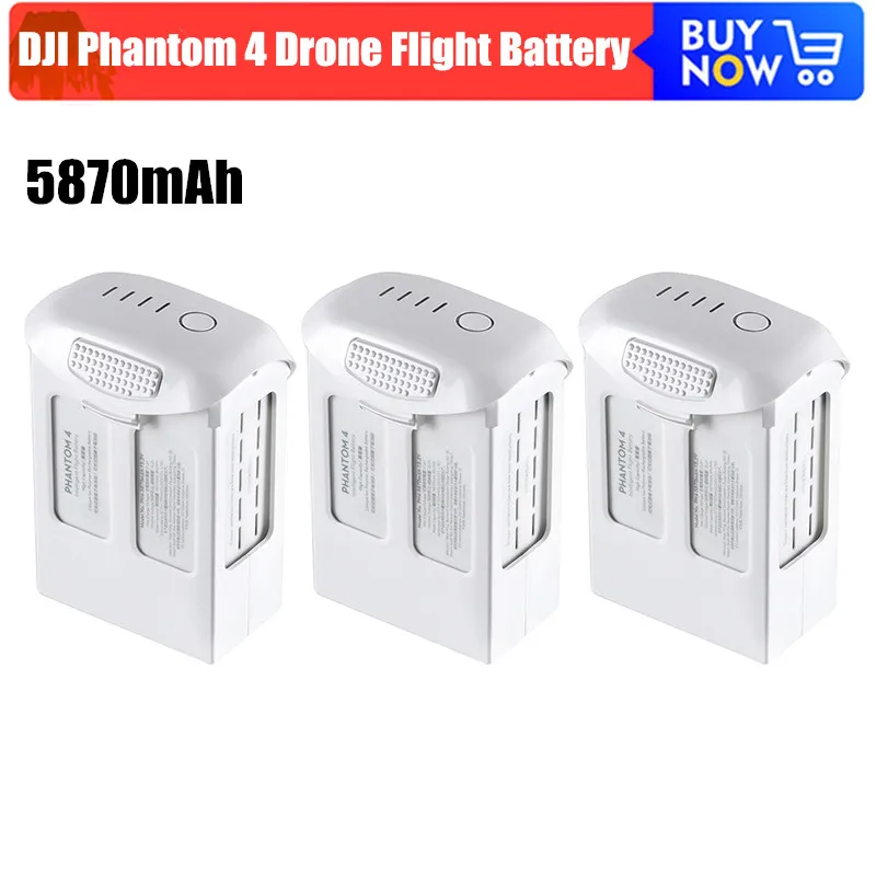 

Genuine DJI Phantom 4 Drone Intelligent Flight Battery 5870mAh High Capacity original maximum 30 minutes flight time Brand NEW