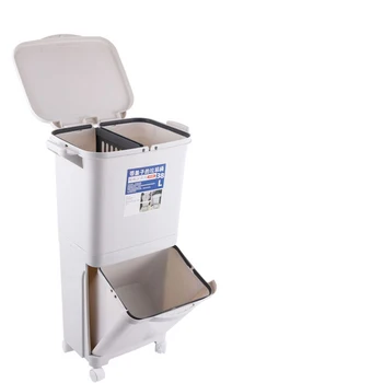 

Garbage Bag Holder Trash Bin With Replacing Waste Sorting Sorted Waste Bin Recycling Cubo Basura Reciclaje Storage Bin QBA60LJ