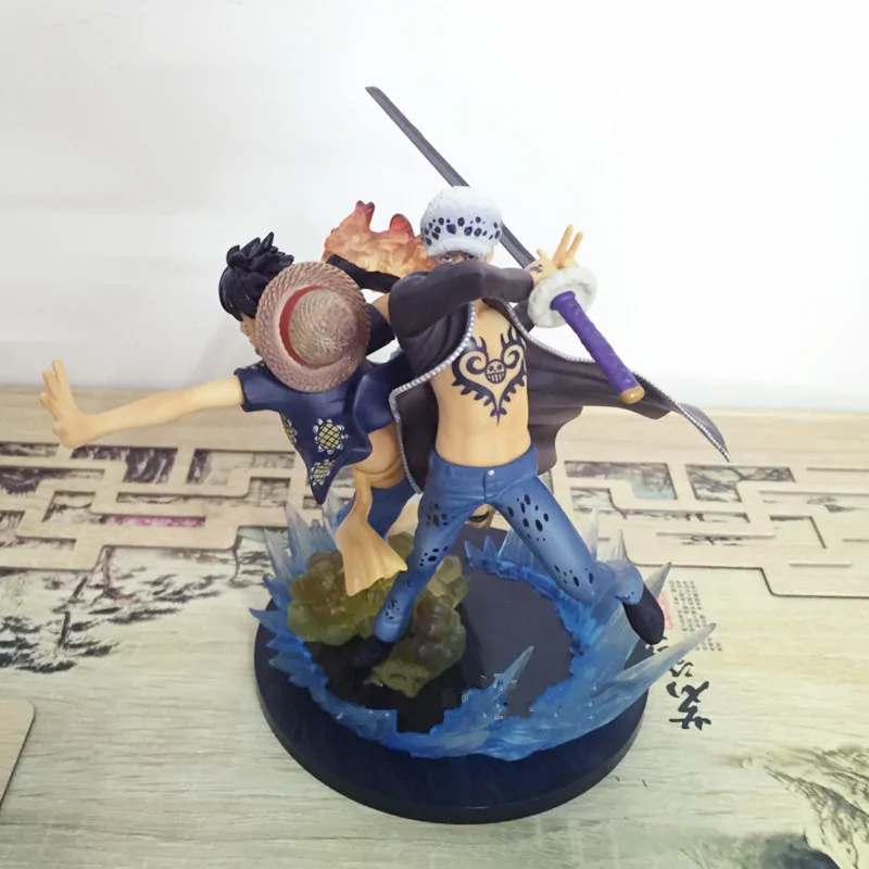 Cheng yuan Toy OnePiece HNA King Luffy And Trafalgar Garro Five anniversary Memorial Edition Garage Kit