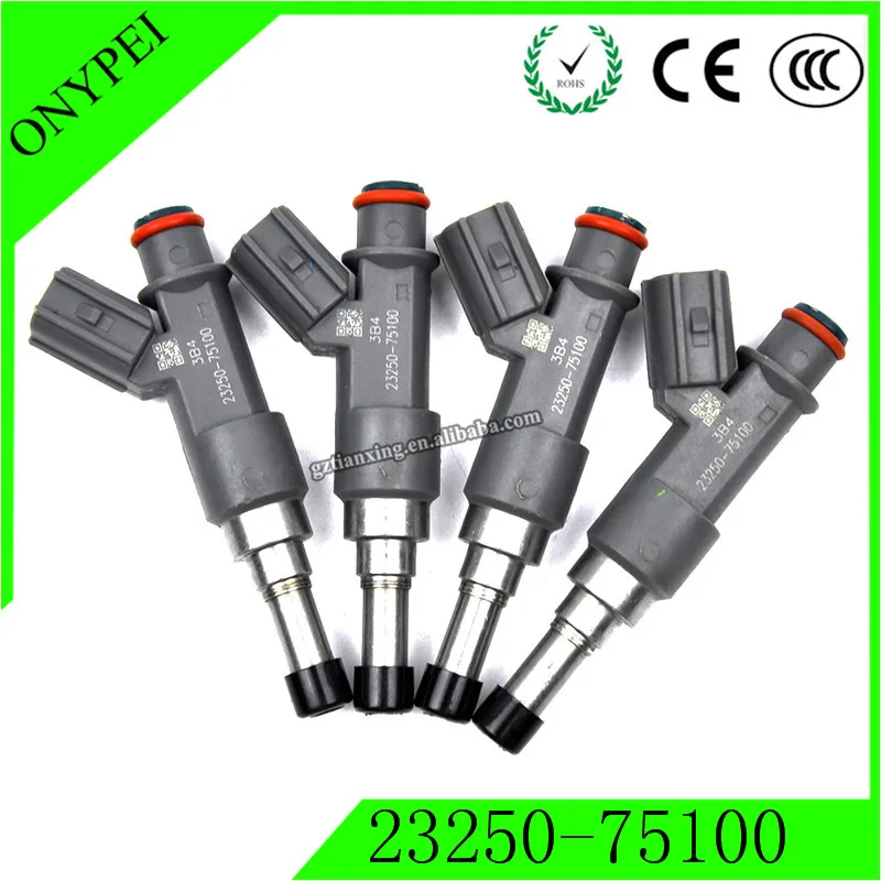 4 шт. 23250-75100 23209-79155 23209-09045 топлива injectjor насадка для Toyota 4runner Tacoma 05-15 2325075100 2320979155 2320909045