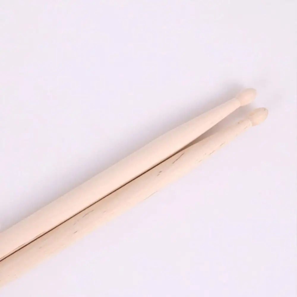 Drum Sticks 1 Pair Maple Wood Children's Drum Sticks Anti-slip Drumsticks Music Toy for Kids Jazz 5A Electronic Drum drum sticks
