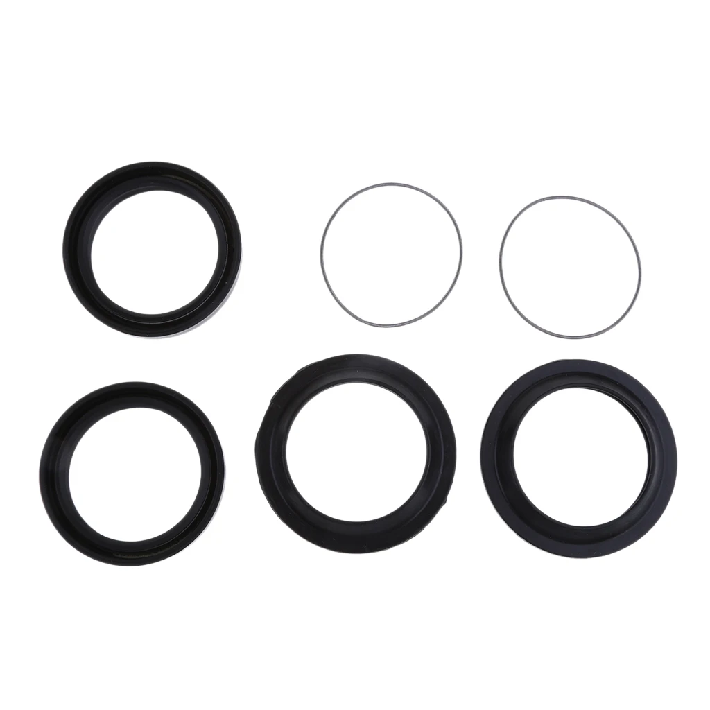 Rubber Front Fork Damper Oil Seal And Wiper Kit Fit Yamaha XJR400 41x53x8mm