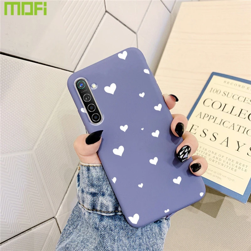 Чехол realme x2 mofi для pro чехол-накладка розового зеленого фиолетового цвета милый