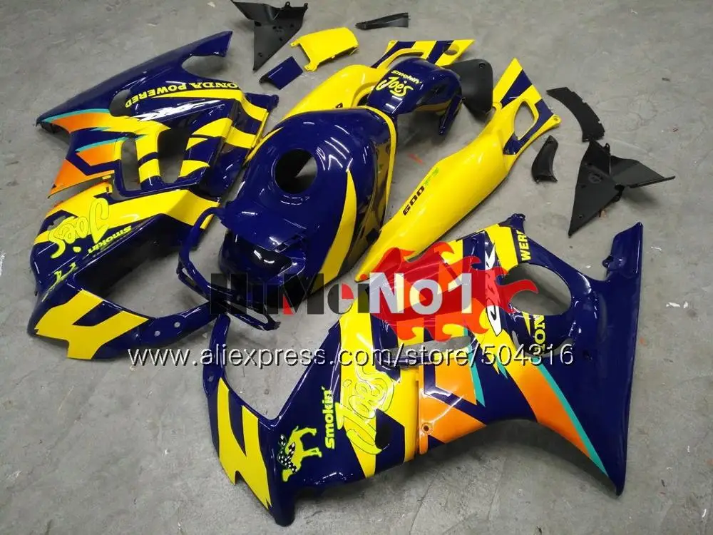 Корпус+ майка для HONDA CBR 600F3 CC CBR600FS 1997 1998 3MC. 129 CBR600 F3 FS 600CC 600 F3 97-98 CBR600F3 97 98 фиолетовый белый обтекатели - Цвет: No. 33