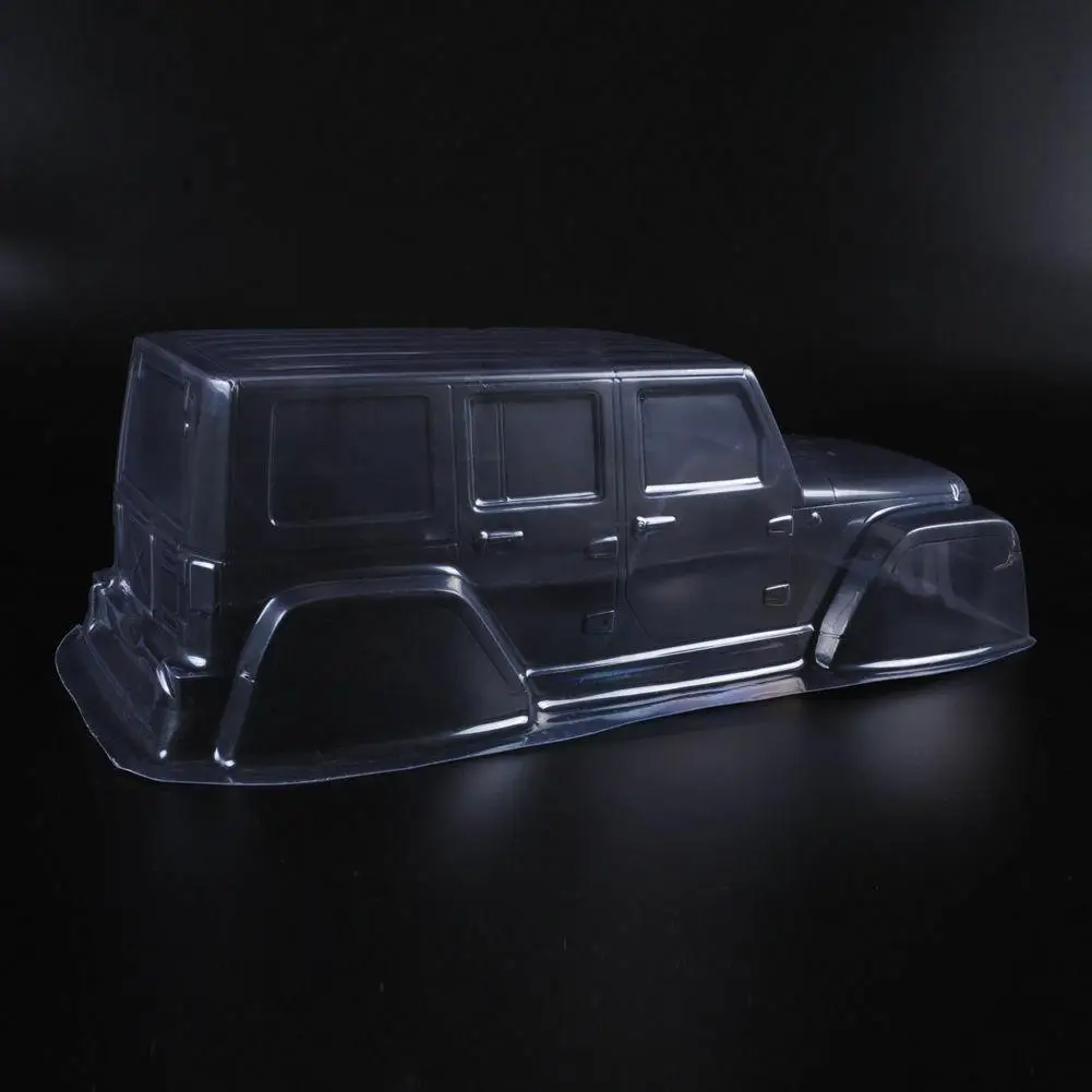 

PVC Climbing Car Body Shell for 1:10 Scale RC Crawler Car D90 Transparent