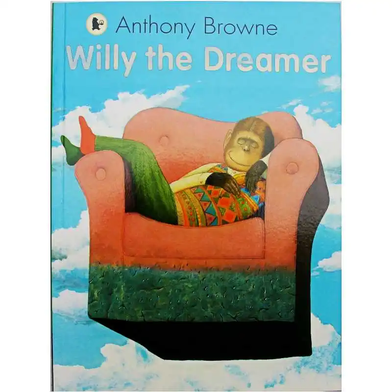 Willy the Dreamer от Энтони Брайн Обучающая книга с английскими картинками обучающая