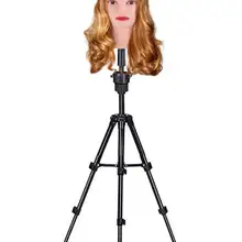 Регулируемый парик голова стенд манекен штатив Парикмахерские Обучение держатель косметология, уход за волосами оборудование для тренировок