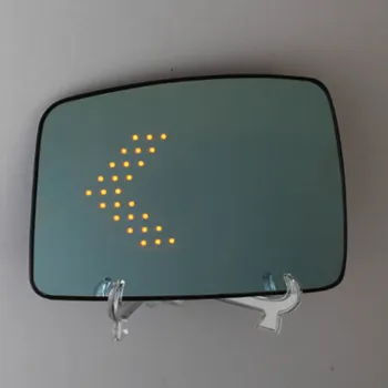 

Multi-curvature blue wide angle led turn signal arrow heat demist side rear view mirror for kia sportage door led exterior parts