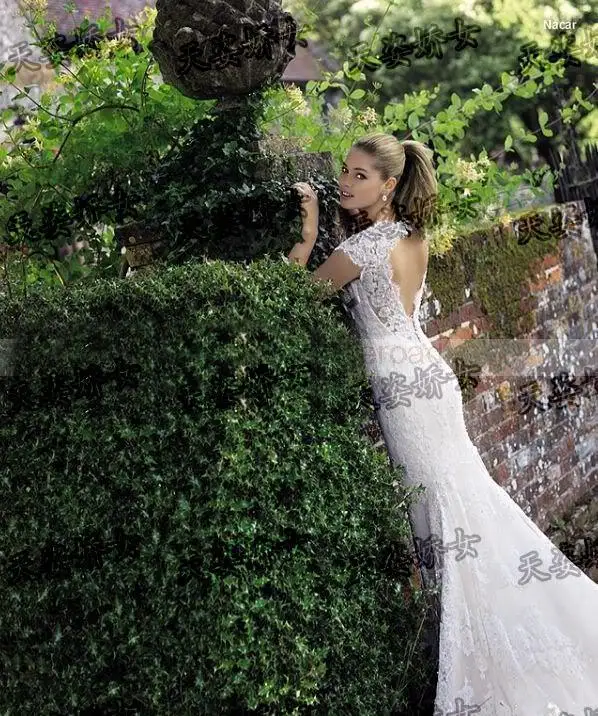 

Cheap free shipping bride robe de soiree 2016 new fashion sexy casamento vestido de noiva lace bridal gown wedding dresses