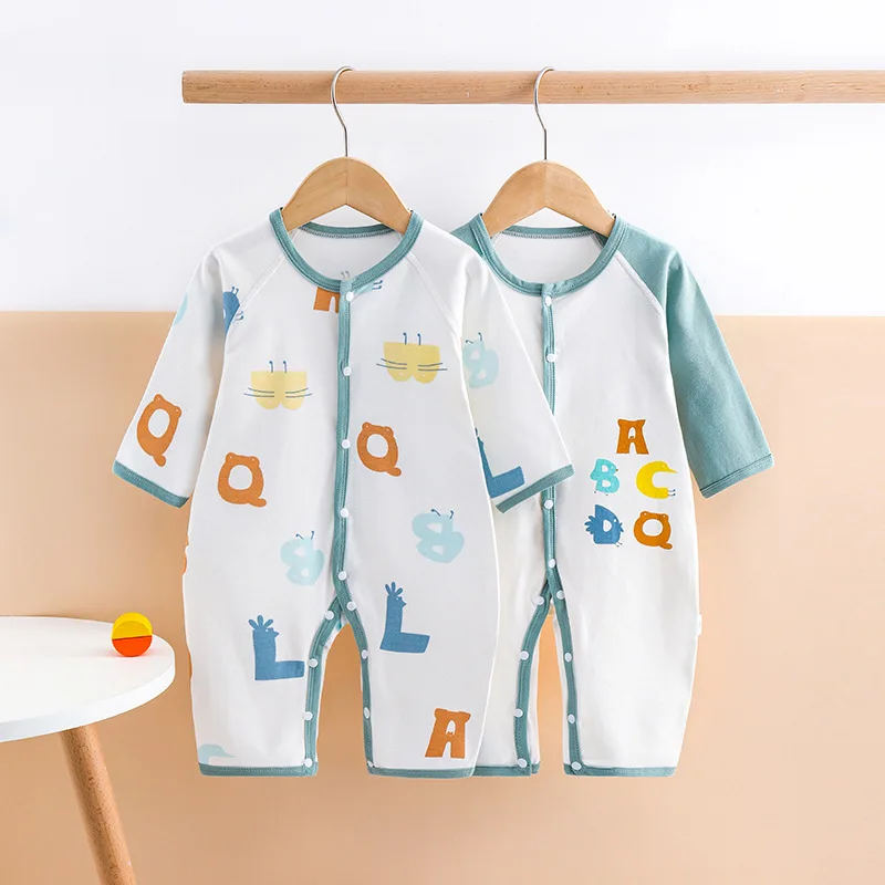 

Spring fall newborn baby girls boys clothes rompers sets for baby outfit jumpsuit girls boys baby clothing 1st birthday rompers