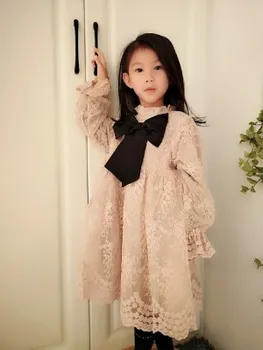 

baby girl sweet lace bow princess dress spring autumn winter dresses girls kids party birthday vestidos children clothes