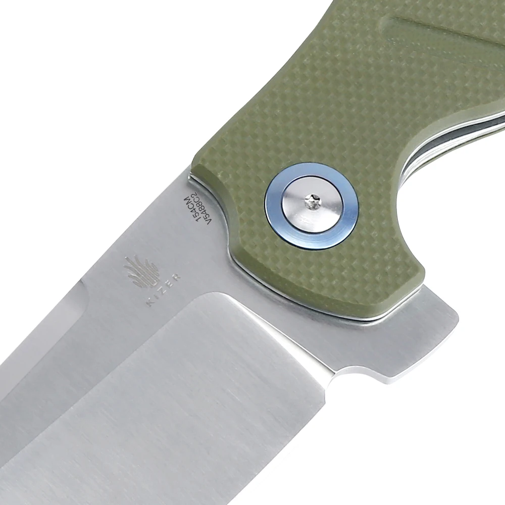 Складной нож Kizer C01C XL, нож для выживания овчарки V5488C2, новинка 154 см, стальной нож g10, высокое качество, ручные инструменты