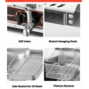 BDH15L Table Top Gas Deep Fryer French Fries Frying Machine Potato Chicken Fish Fried Machine with Temperature Control 6