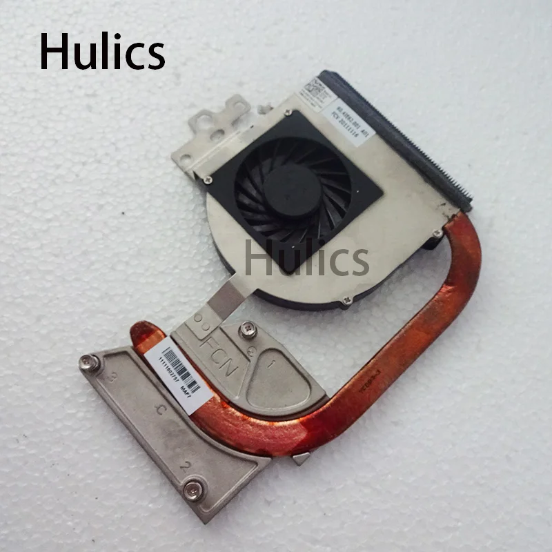 Hulics кулер для Dell Inspiron 15R-N5110 15R N5110 Охлаждающий радиатор с вентилятором 0RF2M7 RF2M7 60.4IE62.001