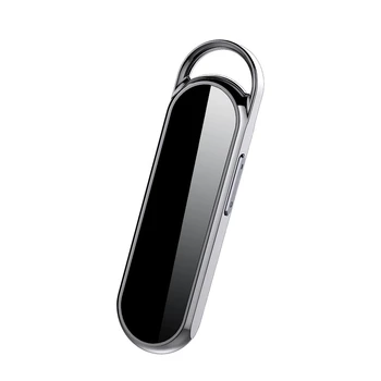 

Mini Spy Voice Recorder Keychain Digital Usb Flash Drive Silver o Sound Dictaphone Portable Activated Recording