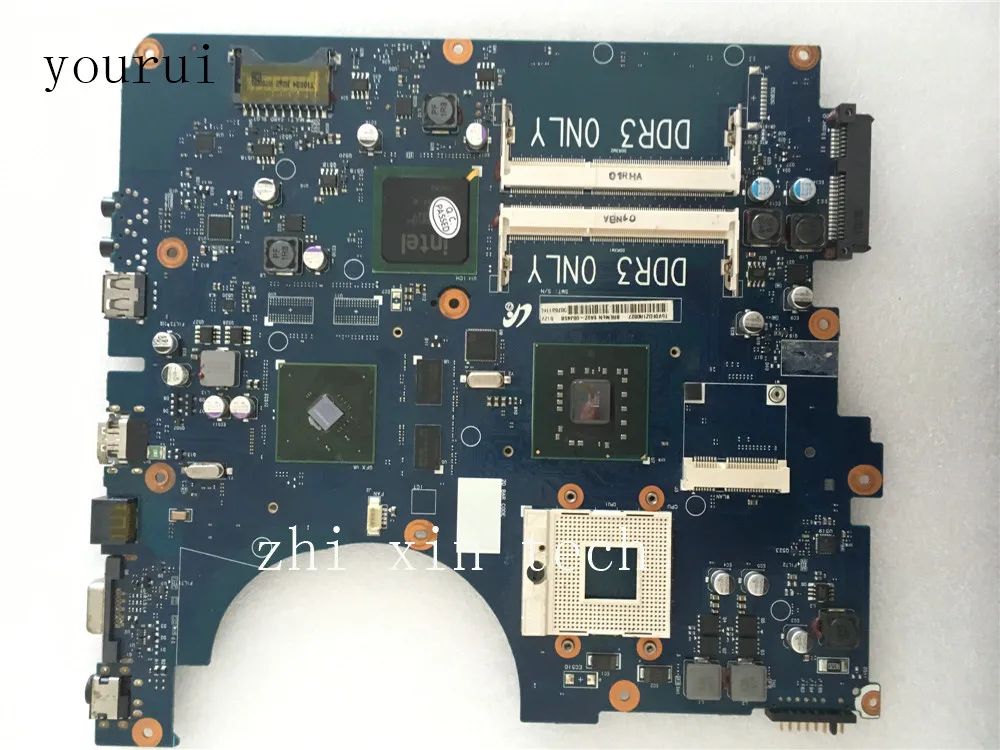 

yourui For samsung R530 Laptop motherboard BA92-06345A BA92-06345B DDR3 Test ok 100% original