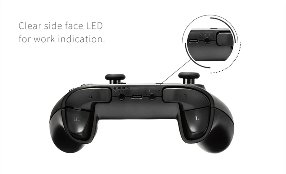 gamepad bluetooth sem fio para interruptor pc