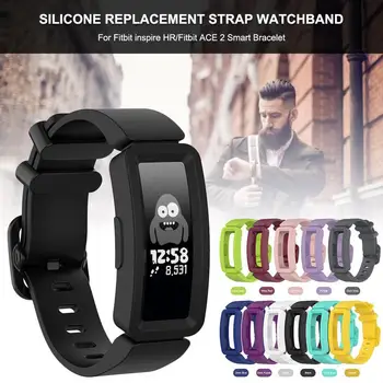 

Soft Silicone Replacement Watch Band Wrist Strap for Fitbit inspire/ inspire HR/Fitbit ACE 2 Smart Watch Bracelet Accessories