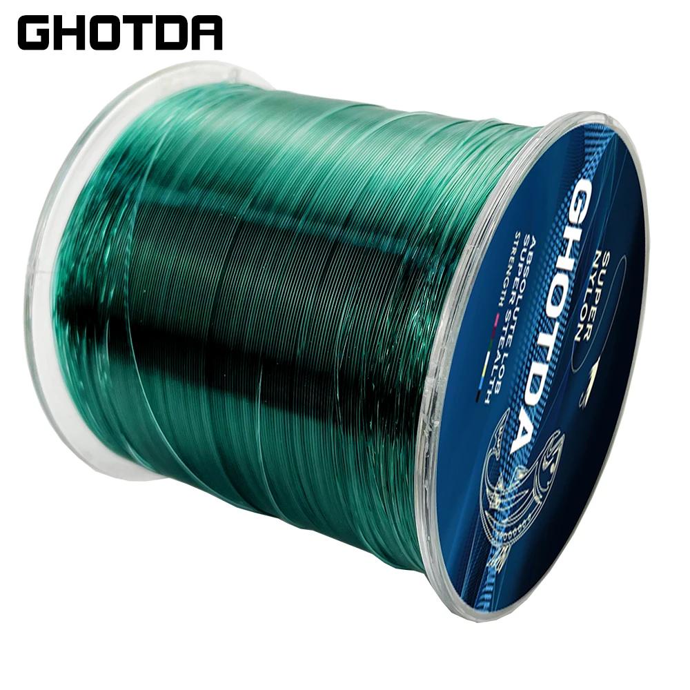 Fishing Line 500M Nylon Fishing Line Monofilament Japan Material Super Strong Carp Fishing Line 4.4-28.6LB