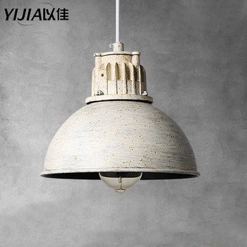 

American pendant light loft lamp head lamp head light art deco lighting metal lampshade retro bedside lamp e27 lampholder lamp