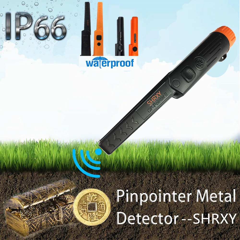 Pointer Metal Detector Pro Pinpoint GP-pointerII Pinpointing Gold Digger Garden Detecting Waterproof 6