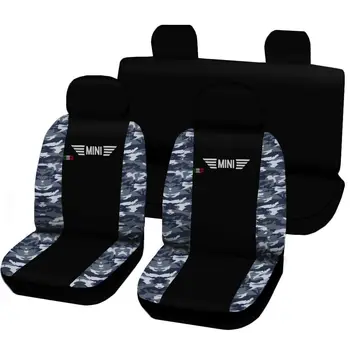 

COPRISEDILI COMPATIBILI MINI FODERE AUTO SEDILI BICOLORE NERO MIMETICO BLU