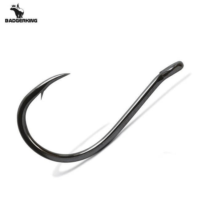 50pcs/ Lots octopus Fishing hooks set high quality offset circle hook for  carp fishing and live