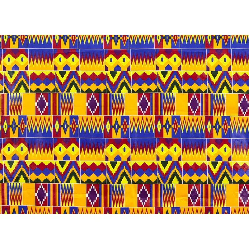 2021 Africa Ankara Kente Batik Fabric Real Wax Pagne Soft 100% Cotton Best Quality African Tissu Sewing For Dress Crafts Diy