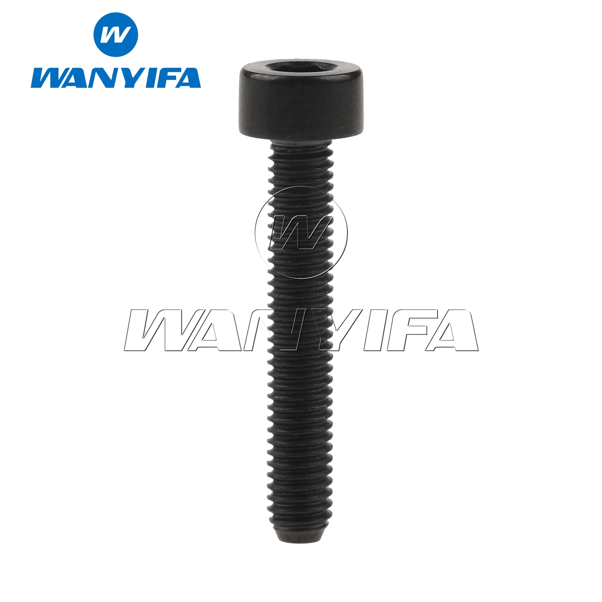 Wanyifa Titanium Bolt M3x6 8 10 12 15 18 20mm Stigma Screw for Bicycle Titanium Fastener