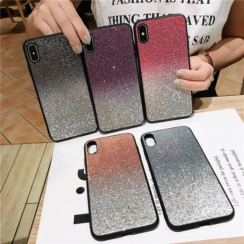 

Simple black and white English word phone case for iPhone 6 6S 7 8 PLUS for iPhone X XR XS MAX anti-fall personality TPU case