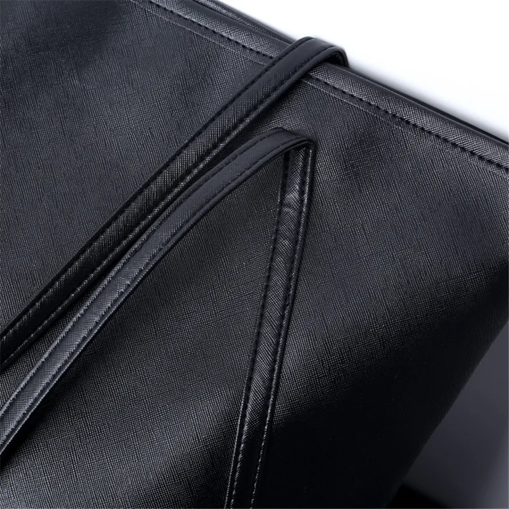 Adisputent Simple Women Shoulder Bags Large Capacity PU Leather Casual Tote Handbags For Women 2019 Shopper Bag bolsas feminina