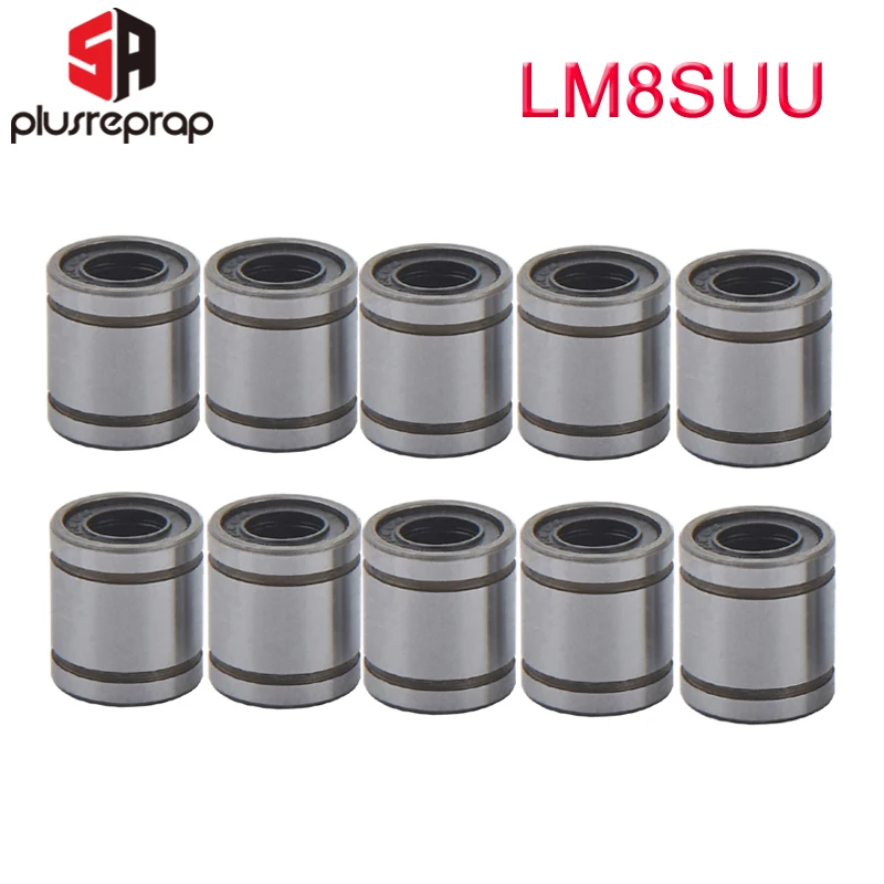 10 шт./лот LM8SUU линейный подшипник 8 мм x 15 17 шарикоподшипник для RepRap 3D принтеры