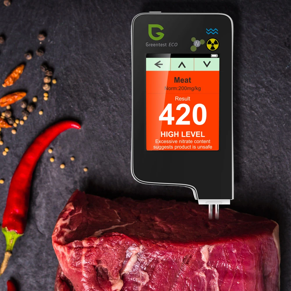 Greentest ECO 5F 3 в 1 Цифровой пищевой нитратный тестер Измеритель концентрации