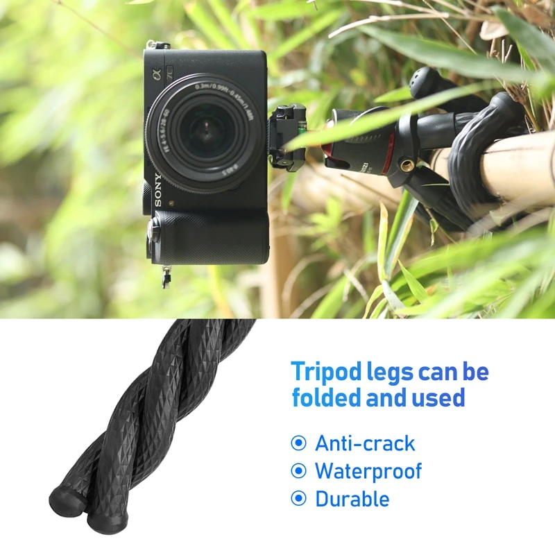 Ulanzi-trípode de pulpo Flexible MT-11 para teléfono, cámara DSLR, Vlog, portátil, diseño 2 en 1, palo Selfie, soporte para teléfono