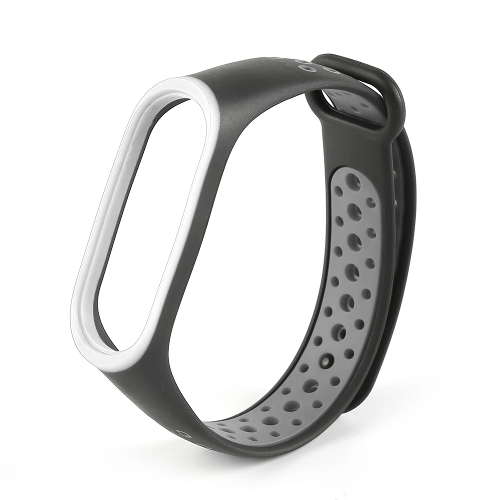 Новое поступление, ремешок для mi band 4, цветной ремешок для Xiao mi, умный силиконовый браслет, умные аксессуары для mi band4 - Цвет: 02