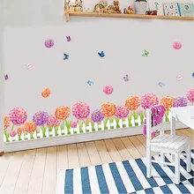 Декор для гостиной линия талии бортик Настенная Наклейка в детскую комнату задний план стикер на стену XL7145