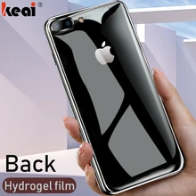 Мягкая Гидрогелевая пленка для iPhone XR X XS Max 7 8 6 6S Plus, Защита экрана для iPhone 11 Pro Max, полное покрытие, задняя пленка, не стекло