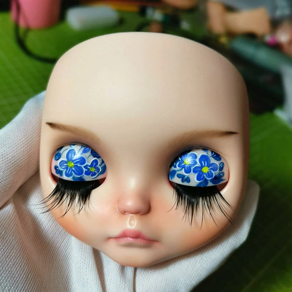 Blyth кукольная лицевая пластина для diy вашего макияжа blyth включая заднюю панель