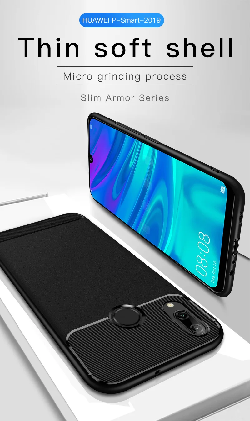 Роскошный мягкий силиконовый чехол из ТПУ для телефона huawei P20 Lite P30 Pro honor 10 Lite mate 20 Lite Nova 3i Y7 Pro противоударный чехол