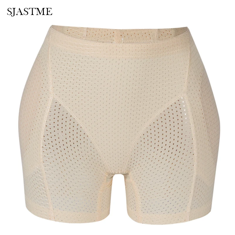 

SJASTE Shaper Bottom Panties Women Emptied Breathable Underwear Hip Enhancer Butt Pad Hip Pants Brief Panties Enhancer Shpers