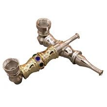 Hw модные нежные Smok металлические трубки портативные креативные курительные трубки травяная табачная трубка наргиле курительная трубка мундштук