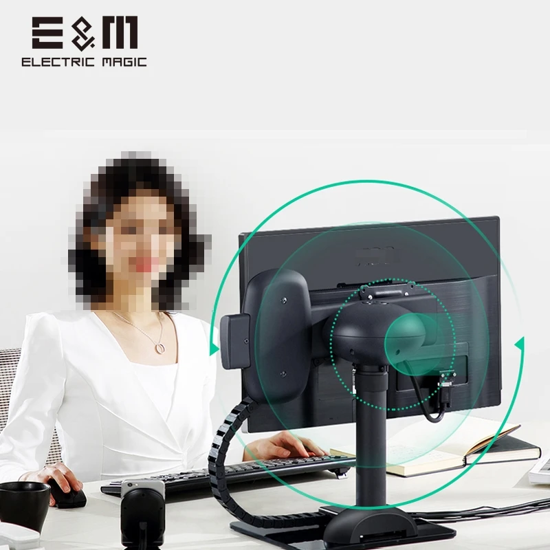 Вращающаяся рама монитора PC Dock Автоматическая подъемная компьютерная подставка