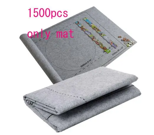 26x46 inch Puzzles Pad Jigsaw Roll Felt Mat Playmat Puzzles Blanket For Up to 1500pcs Storage Puzzle Rolle Matte Teppich Matte 9