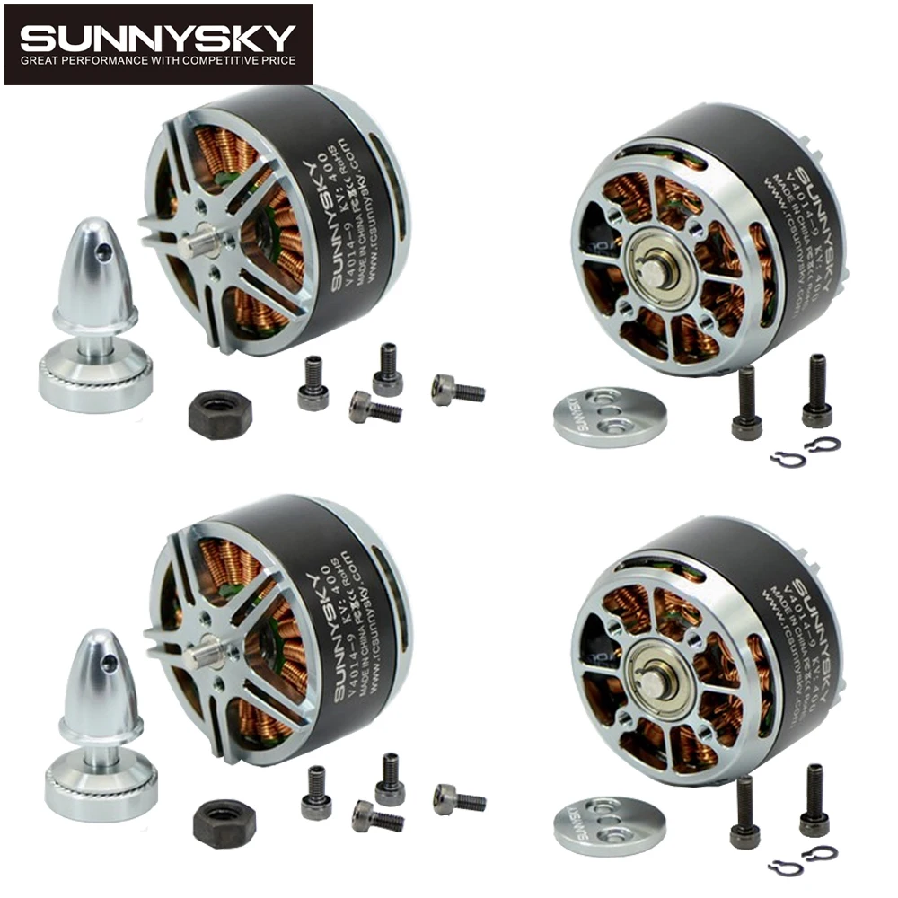 4 шт./лот Sunnysky V4010II 300 кв/кв 6S бесщеточный двигатель Вт мотор для DIY мультикоптера